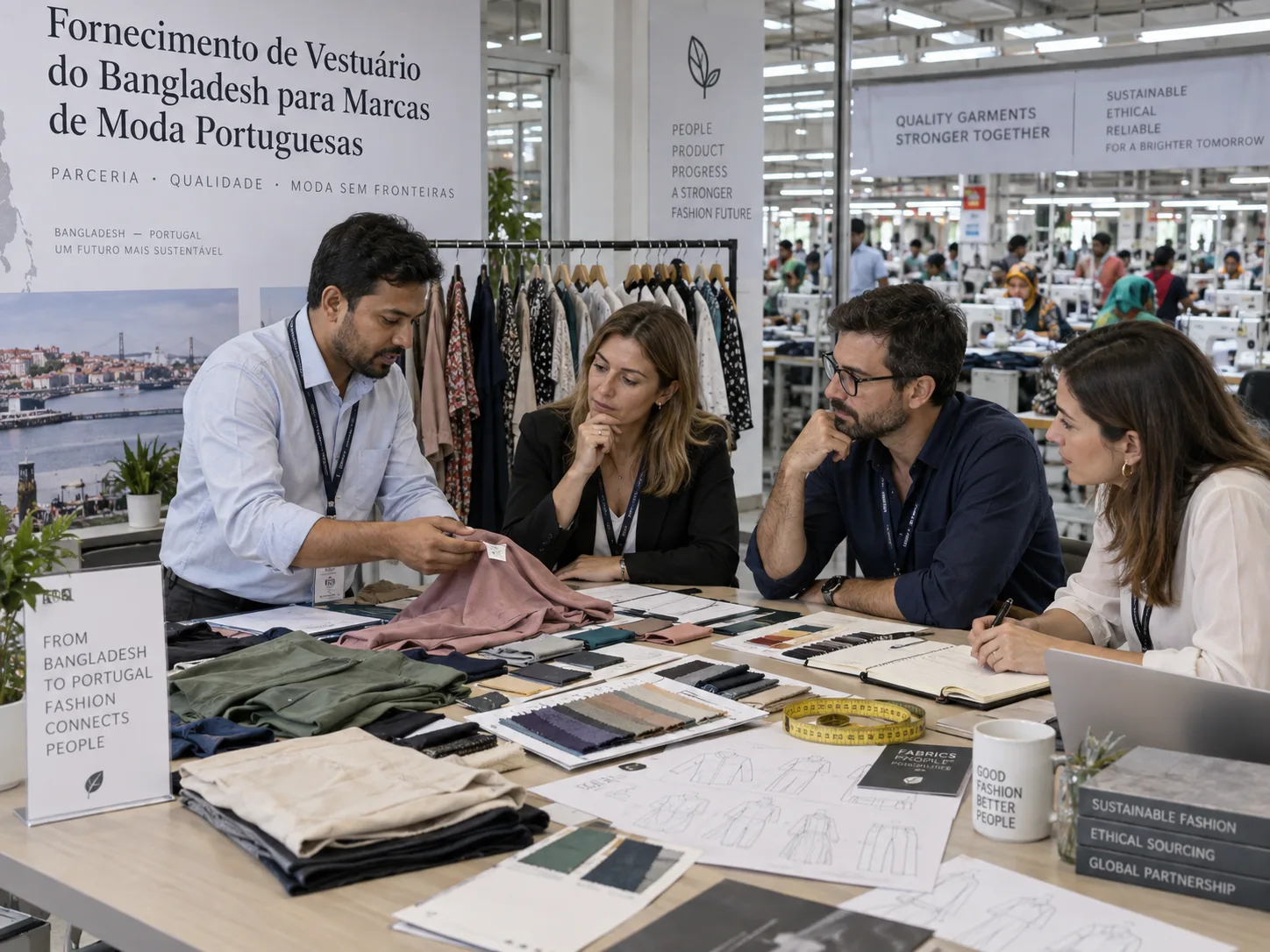 Fornecimento de Vestuário do Bangladesh para Marcas de Moda Portuguesas